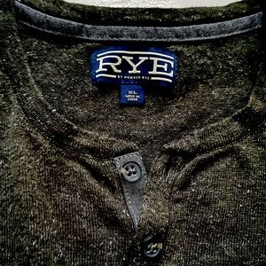 HAWKER RYE XL Olive Green NWOT Sweater